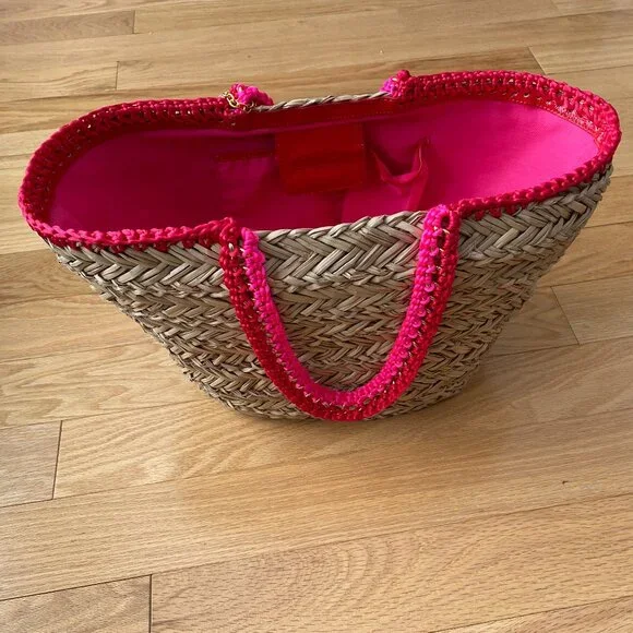 NEW Juicy Couture Straw Bag - Picture 2 of 5